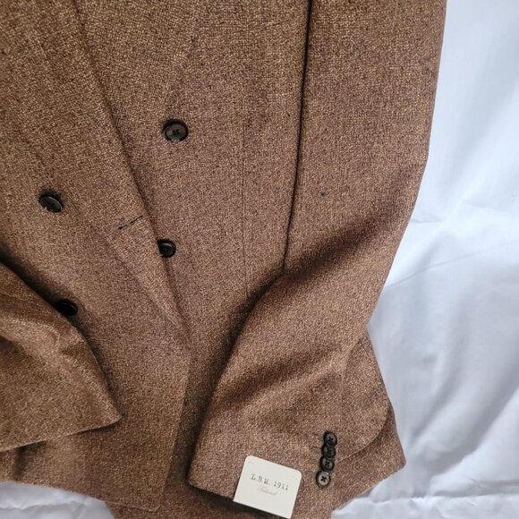 L.B.M. 1911 – Men’s brown blazer, size L brand new, never worn - Picture 3 of 6